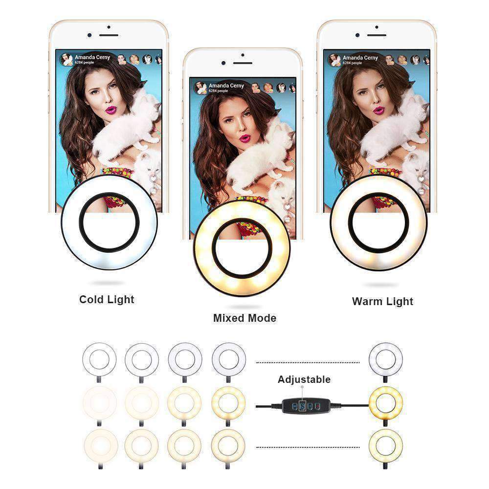 Selfie Ring Light Phone Stand