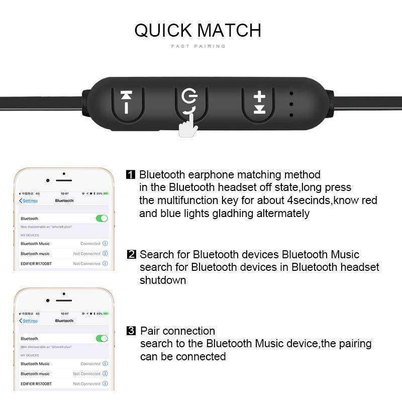 SKG Magnetic Bluetooth Earbuds