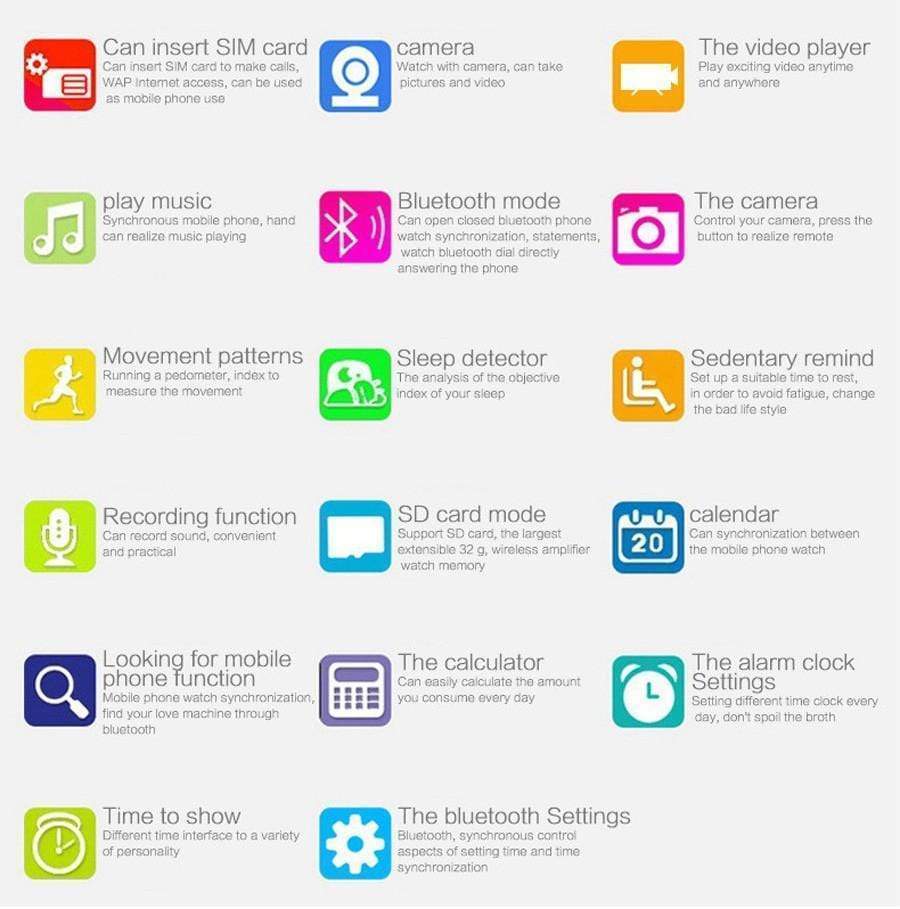 Smart Watch iOS/Android Supported