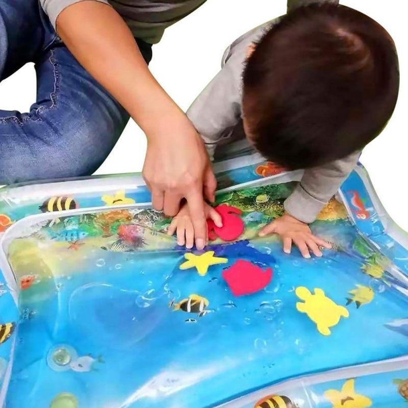 Tummy Time Inflatable Water Mat for Babies