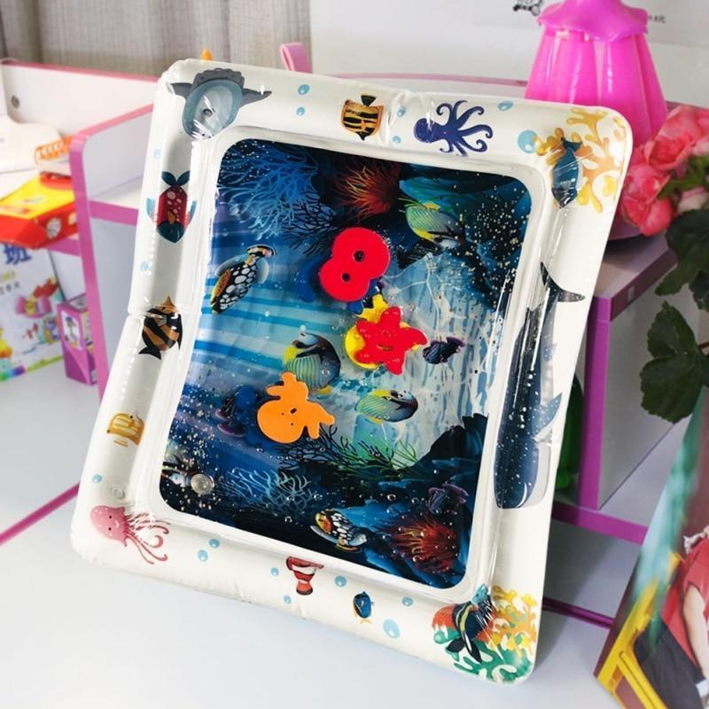 Tummy Time Inflatable Water Mat for Babies