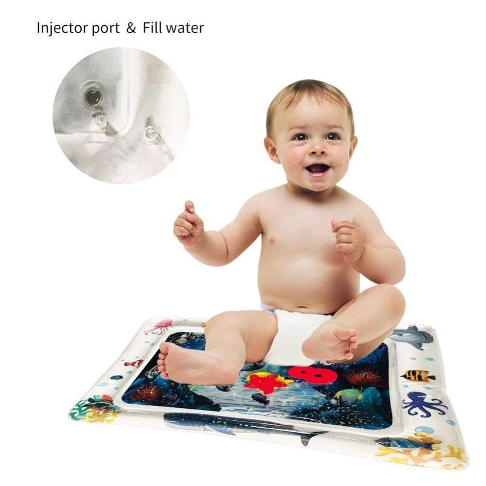Tummy Time Inflatable Water Mat for Babies