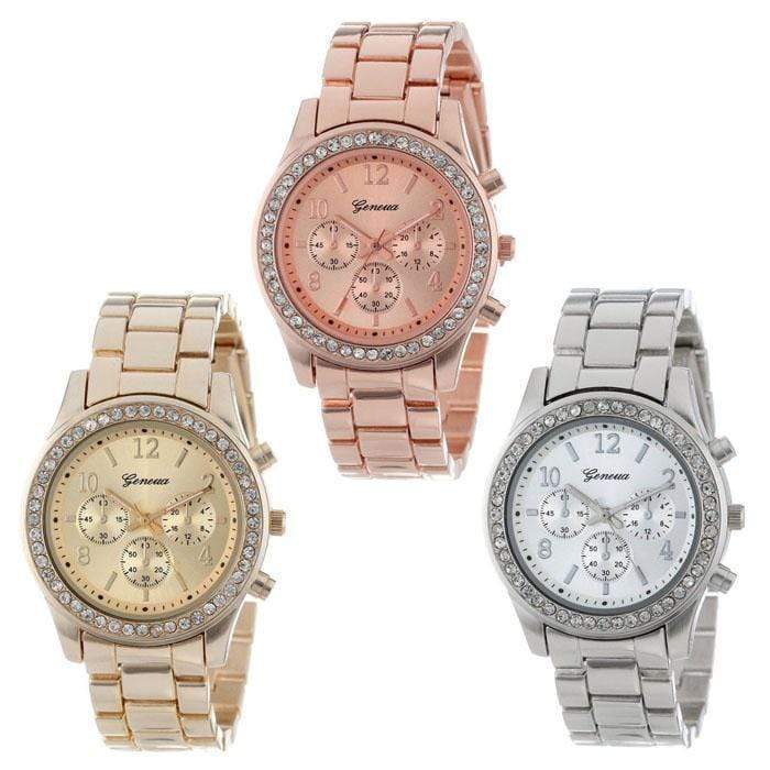 Women's Rhinestone Secrets Watch By Lovesky