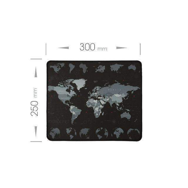 World Map Mouse Pad