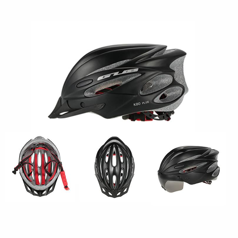 Bicycle Helmet with Goggles