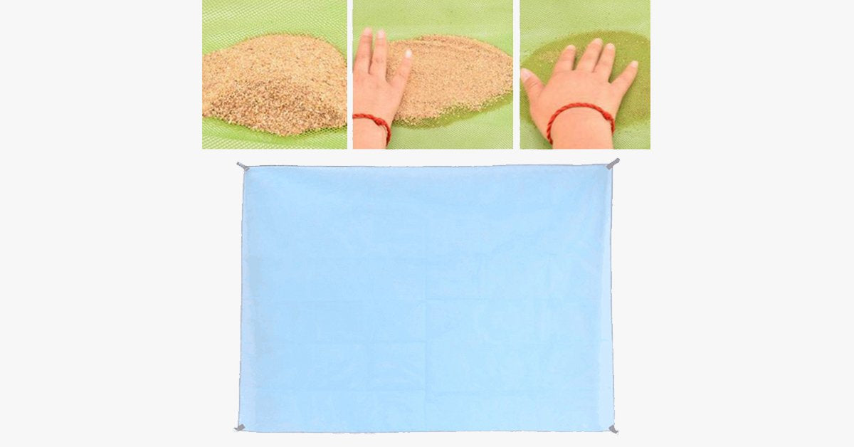Magic Sand-Free Mat - Multipurpose Mat - Durable & Compact - Perfect companion for Beach, Travel, Hiking, Camping