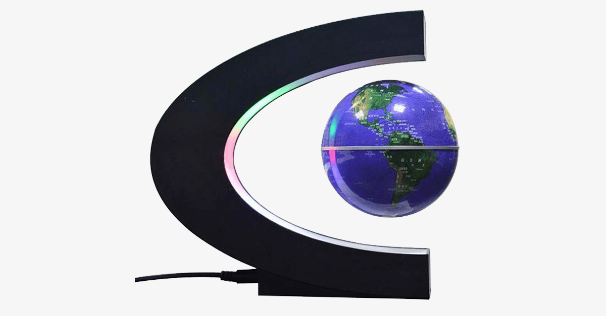 Modern Globe – Enjoy the Magical Magnetic Levitation of the World!