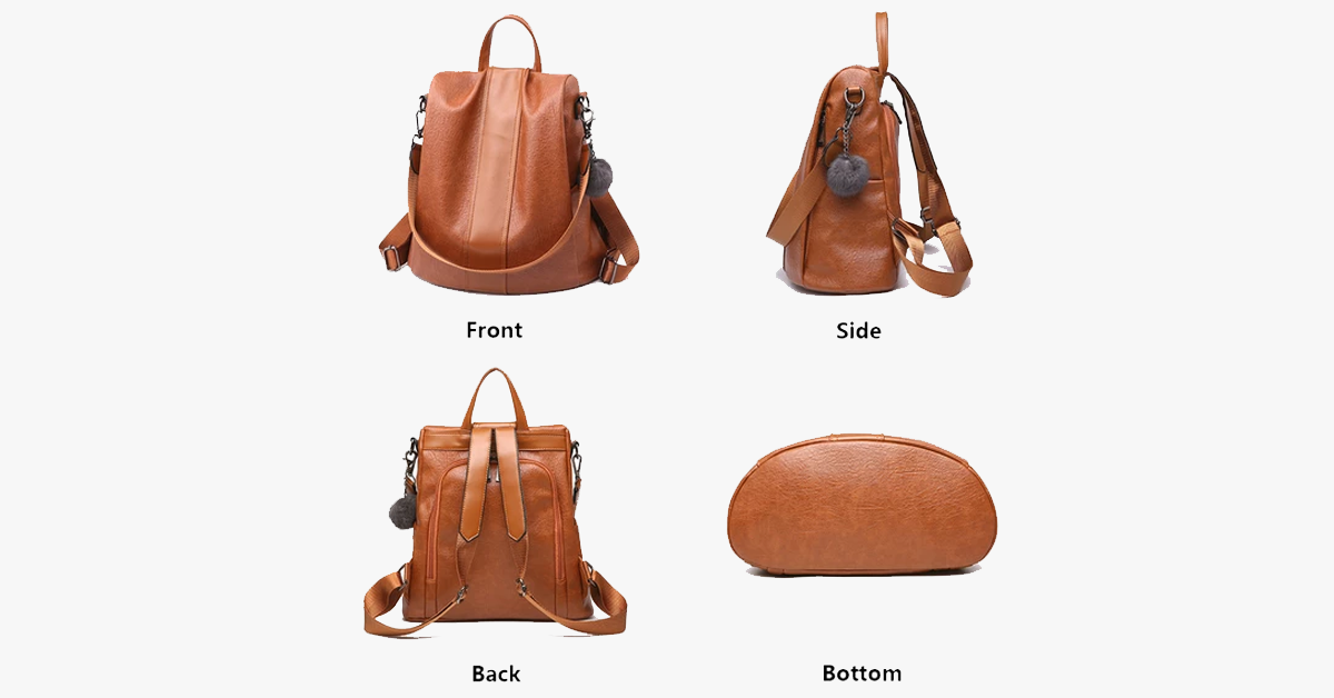 Women's Leather Backpack