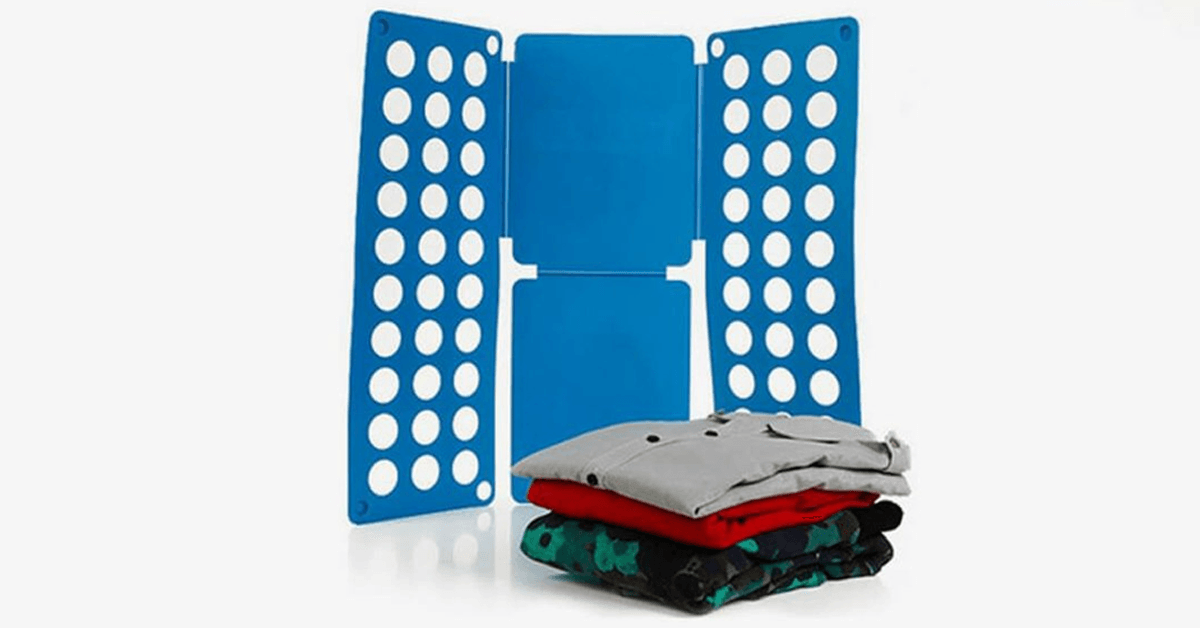 Easy Fold Closet Organizer - Folding Clothes Was Never This Easy & Fun!