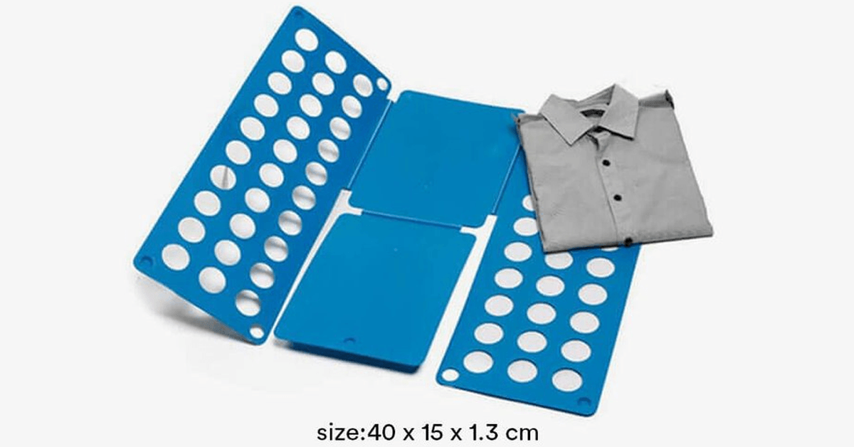 Easy Fold Closet Organizer - Folding Clothes Was Never This Easy & Fun!