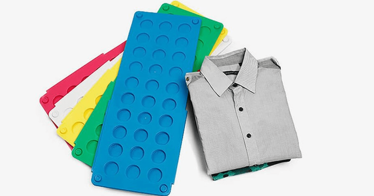 Easy Fold Closet Organizer - Folding Clothes Was Never This Easy & Fun!