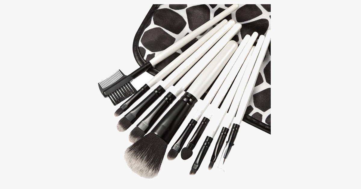 10 Piece Beauty Eye shadow Brush Kit