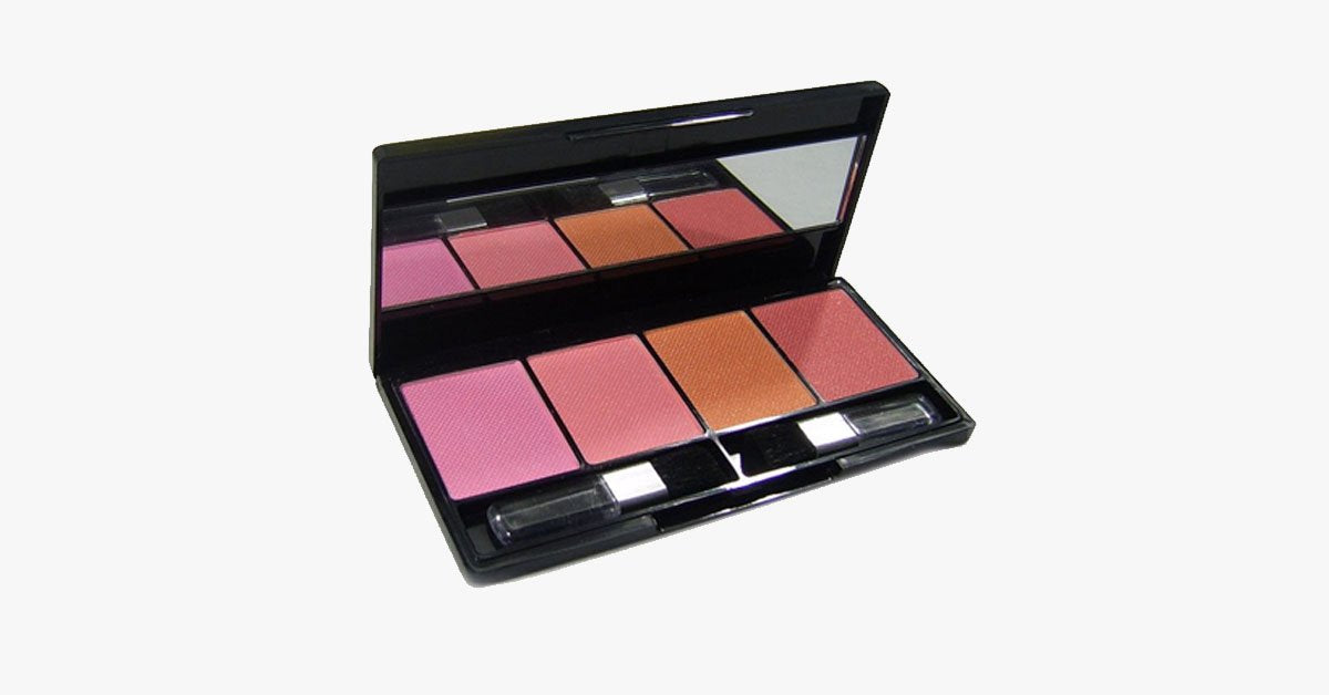 4 Color Blusher Palette