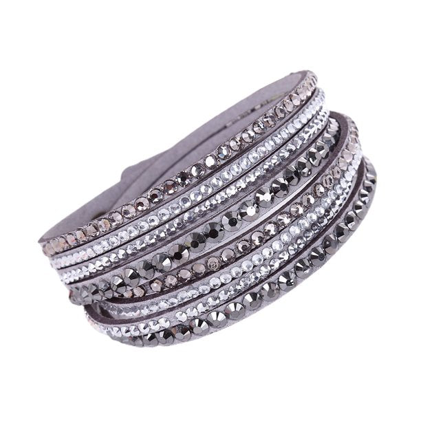 Multi-layer Women Bracelet Rhinestones Jewelry