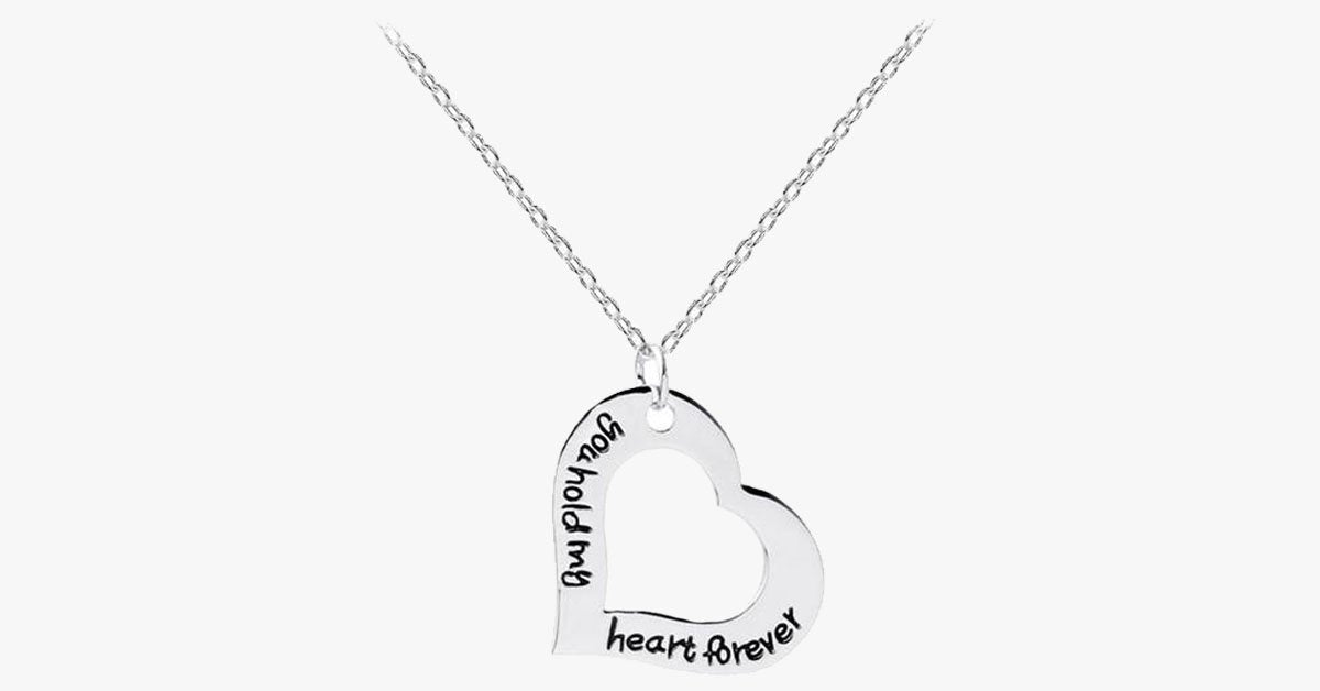 You hold my heart forever Necklace