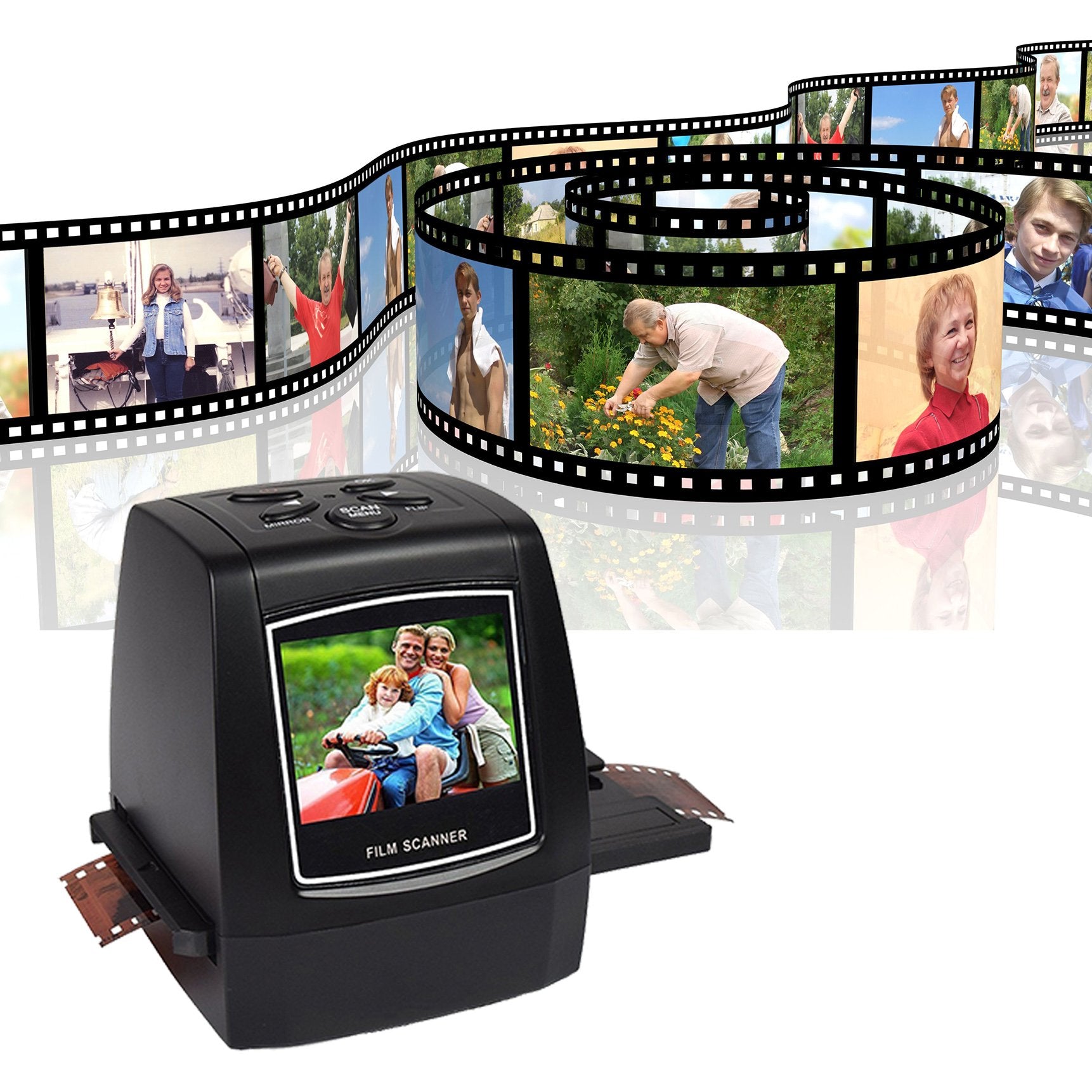 Digitize - All in One Negative Photo Film Slide Scanner - Photo Scanner