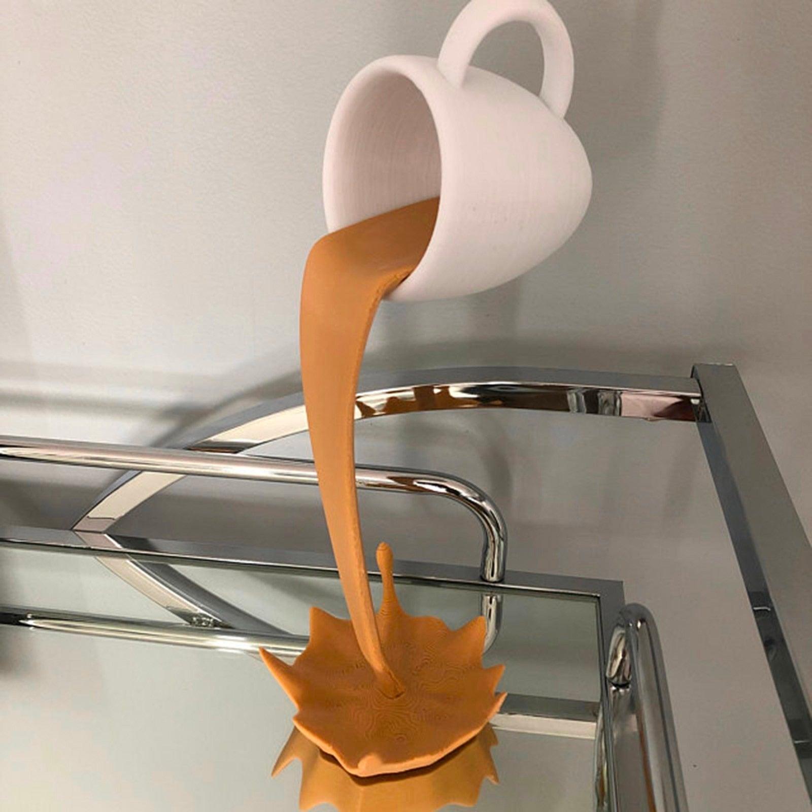 Floating Coffee Sculpture