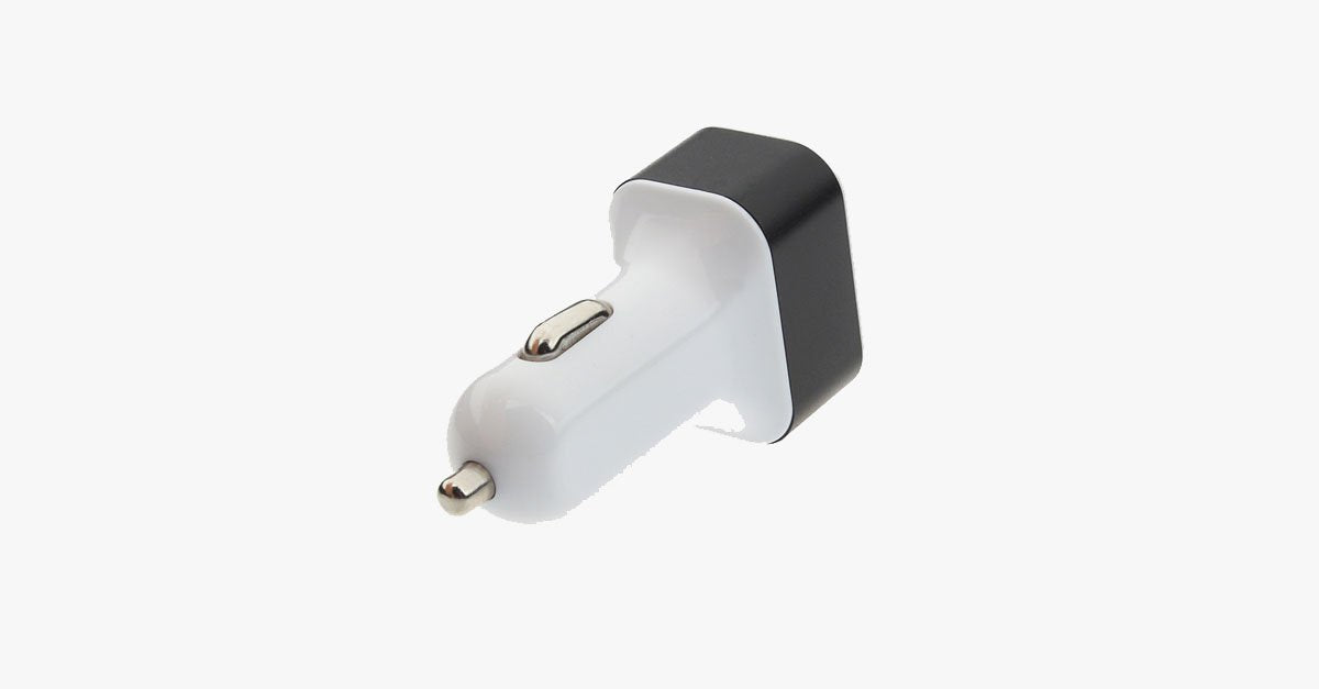 Universal 3-Port USB Car Charger Adapter – Easily Charge Multiple Devices In Your Car!