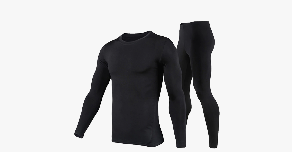 Men's Fleece Lined Thermal Set