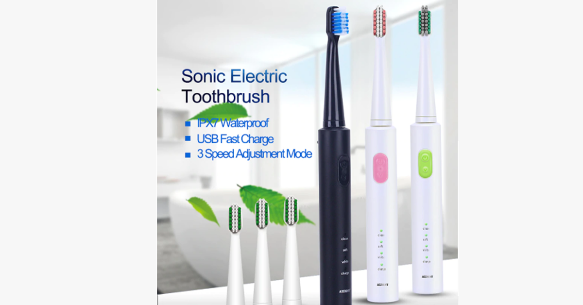 Electric Toothbrush Rechargeable USB