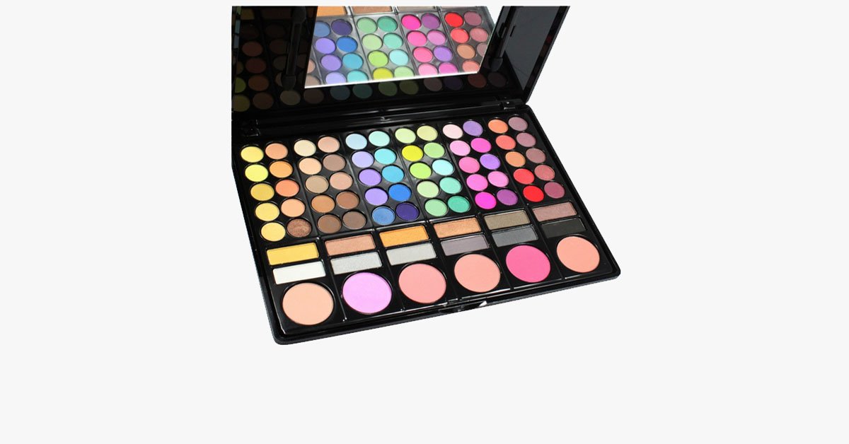 78 Color Makeup Palette for Eyeshadow – A New Look Every Day