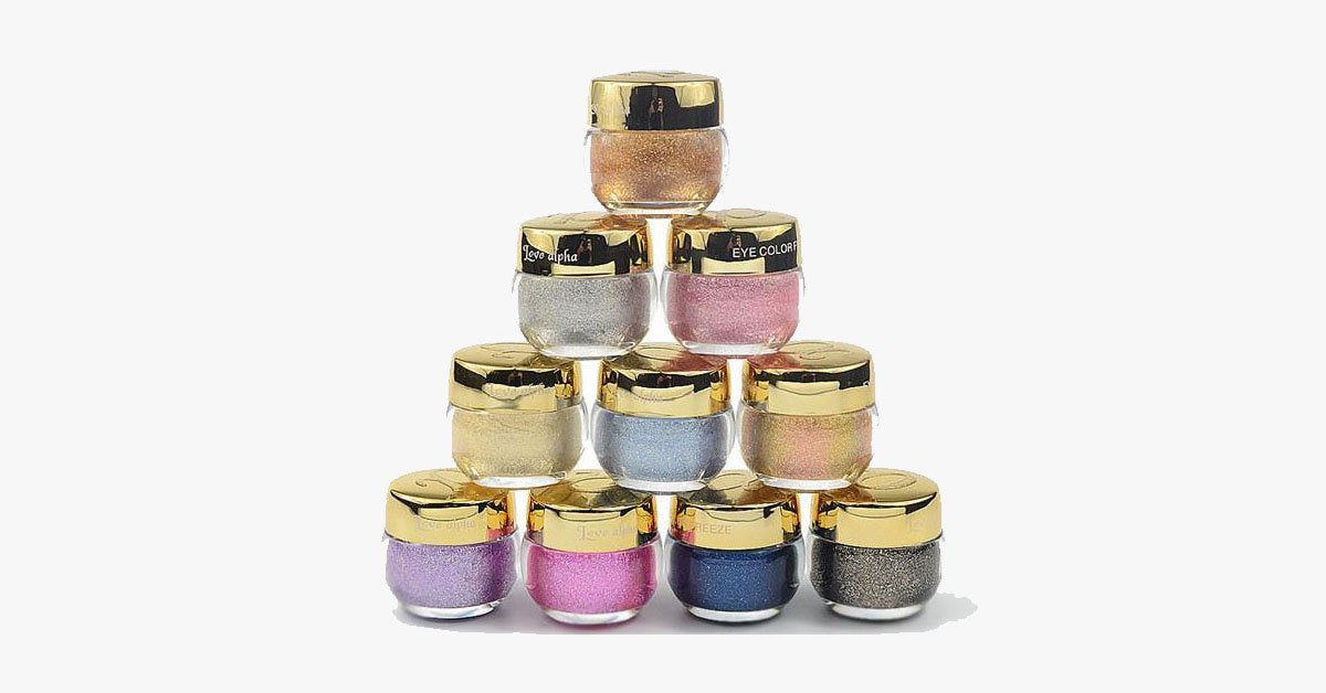 3D Glimmer Eye Shadow – Get the Perfectly Dramatic Look for Any Party!