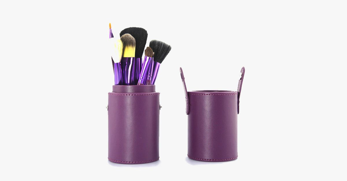 12 Piece Make Up Set in 5 Colors – Spice Up Your Makeup Kit With Vibrant Hues and Professional Brushes