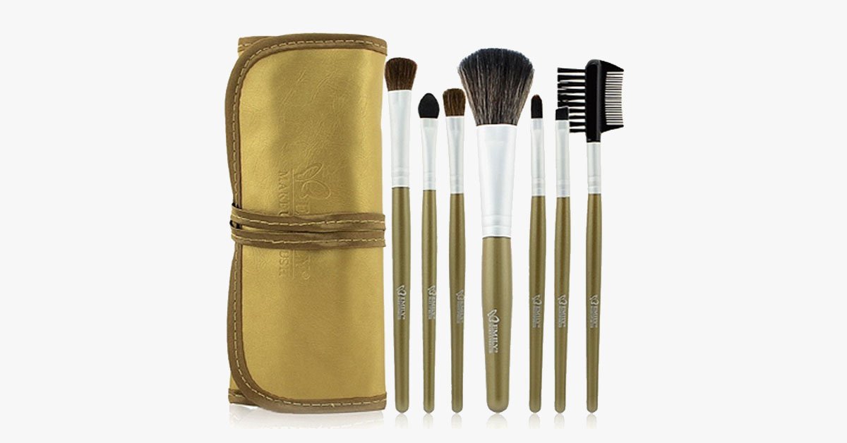 7 Piece Glamour Golden Set