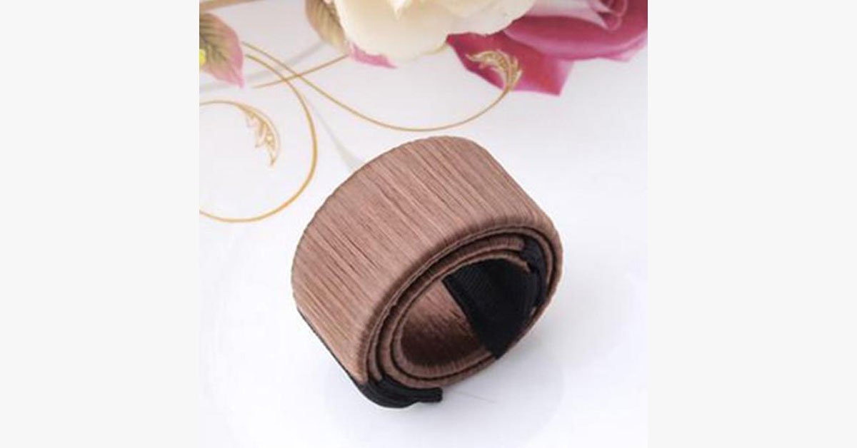 Hair Bun Wrap – Making Hair Buns was Never Easier!