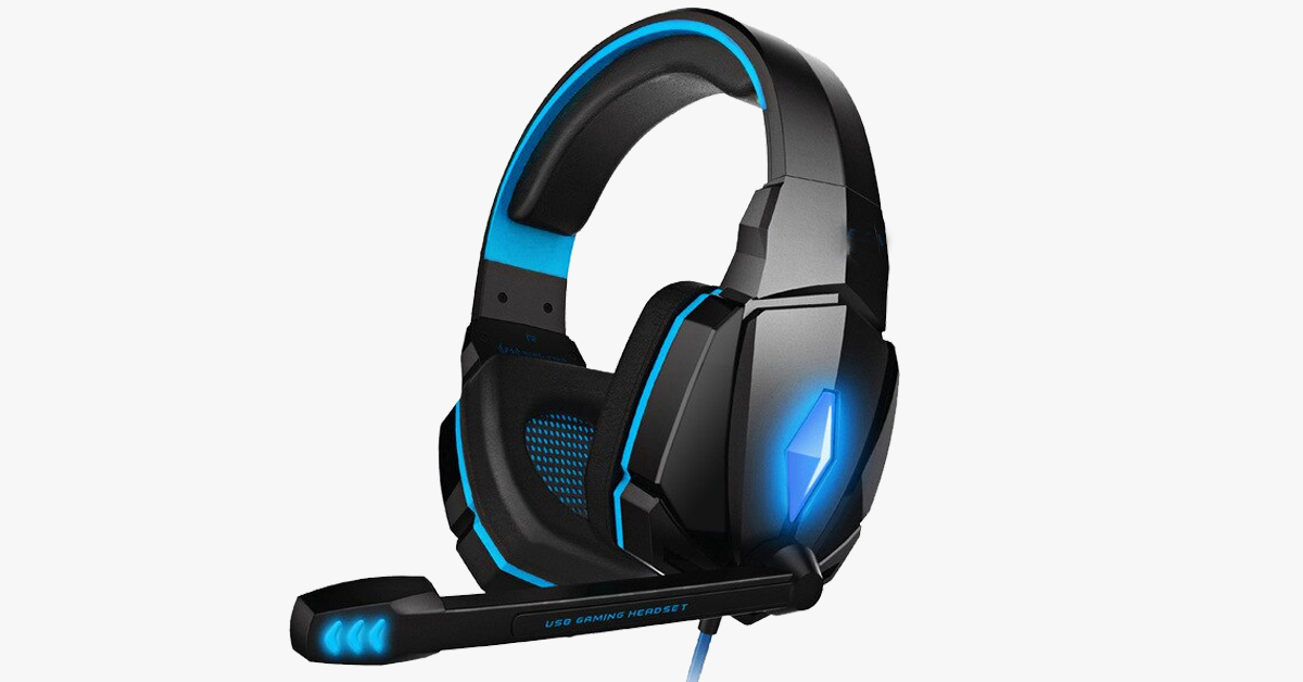 Gaming Headsets For PC Computer Gamer Tablet
