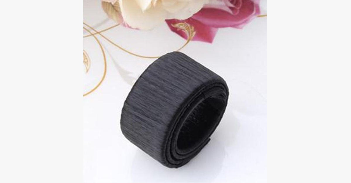 Hair Bun Wrap – Making Hair Buns was Never Easier!