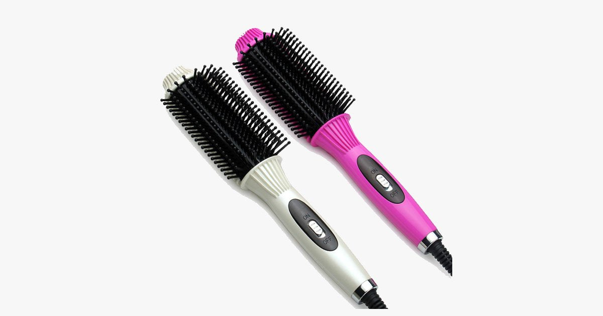 Hair Straightener Brush – Perfectly Styled Hair Every Day