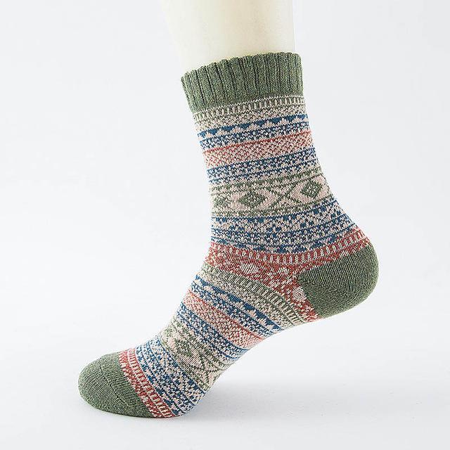 Wool Nordic Socks
