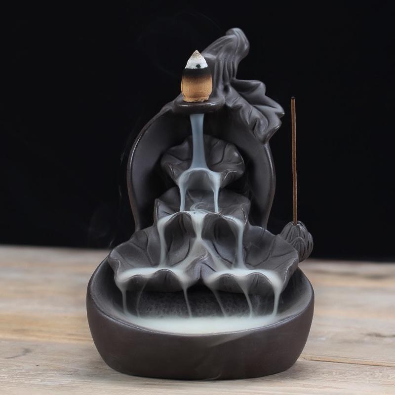 Lotus Fountain Incense Holder