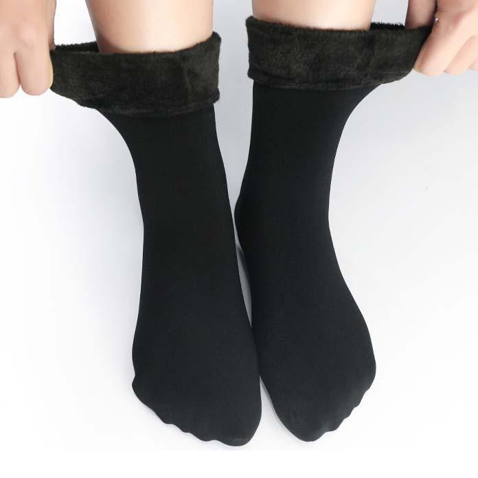 Cozy Faux Fur Socks