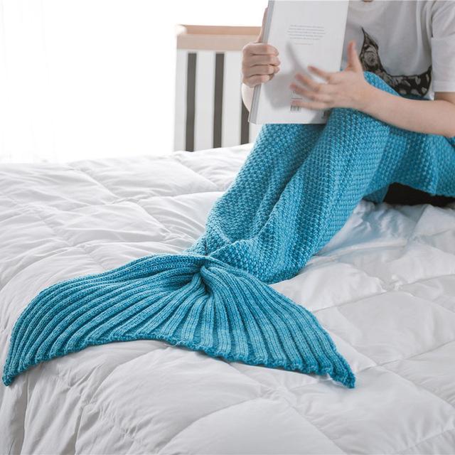 Handmade Mermaid Snuggle Blanket