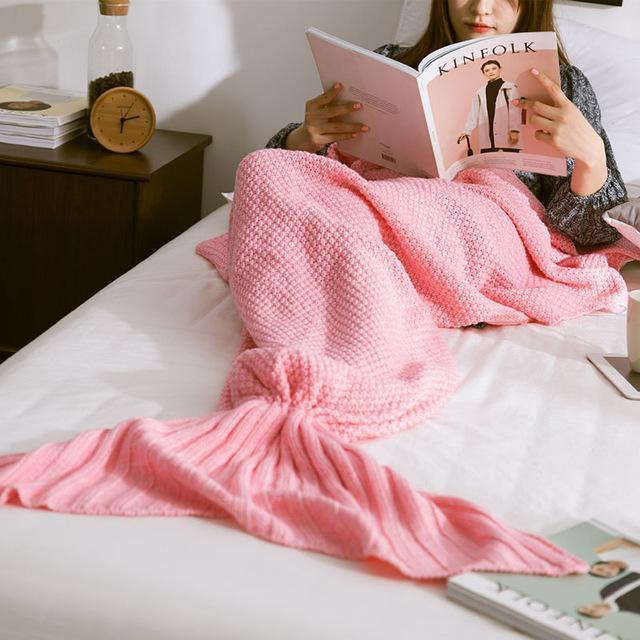 Handmade Mermaid Snuggle Blanket