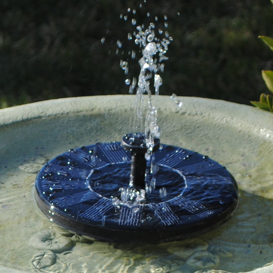 Solar Garden Fountain