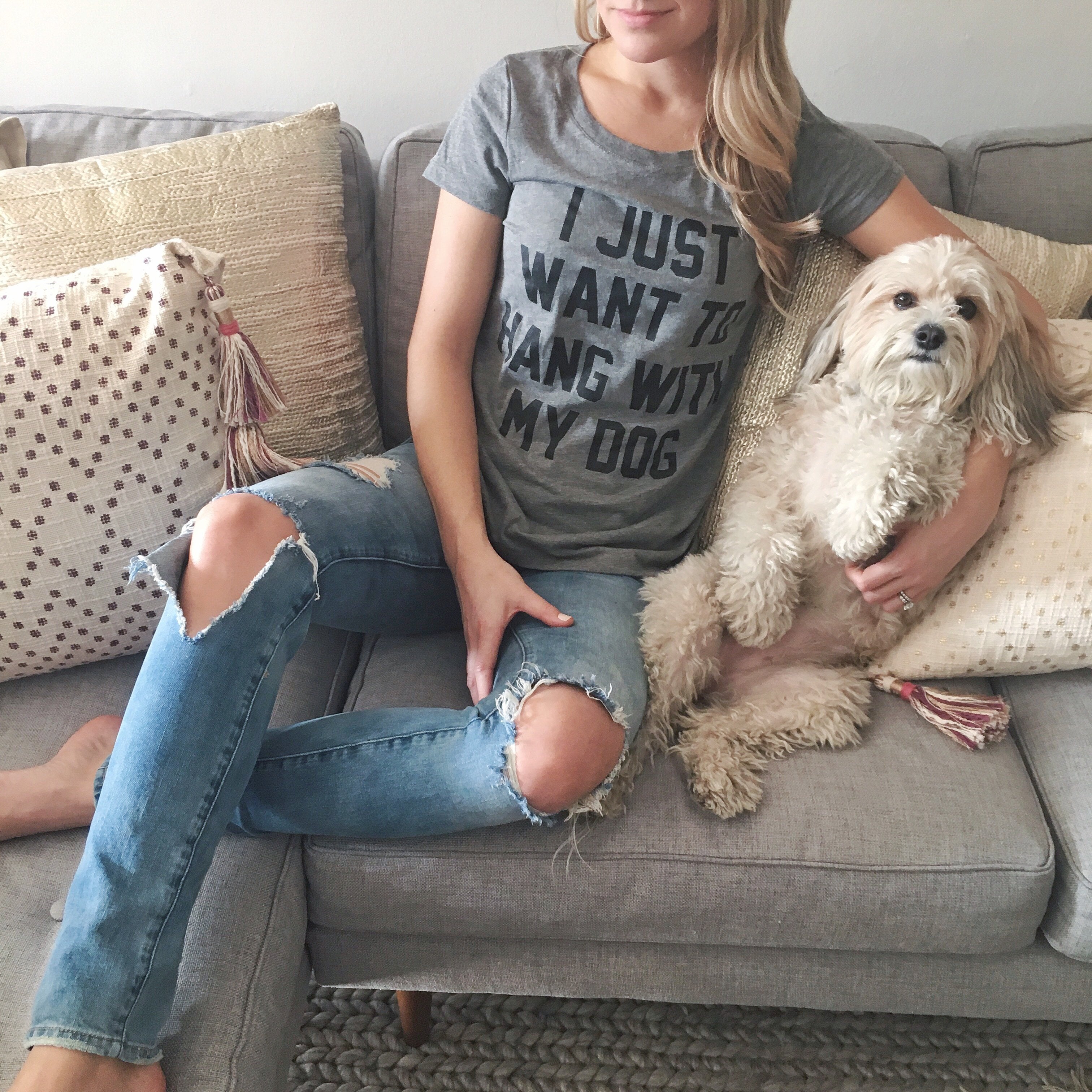 "Hang With My Dog" T-Shirt