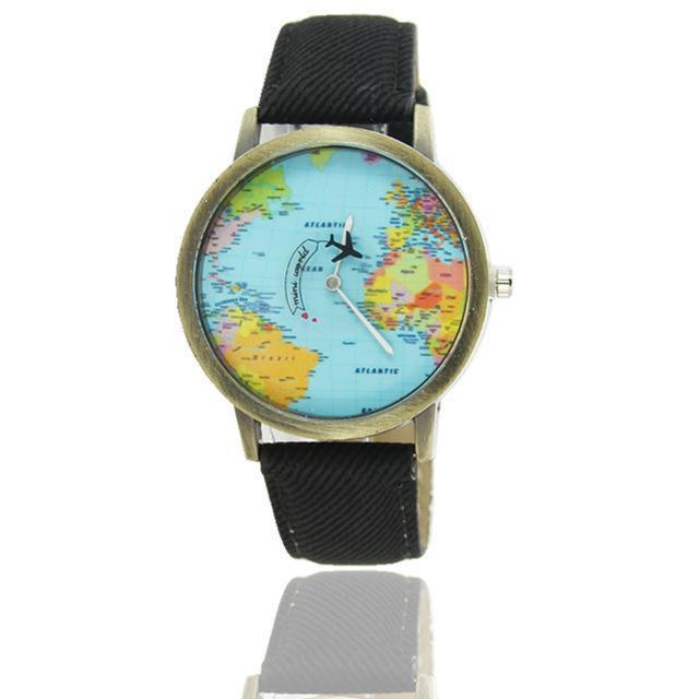 Vintage World Traveler Watch