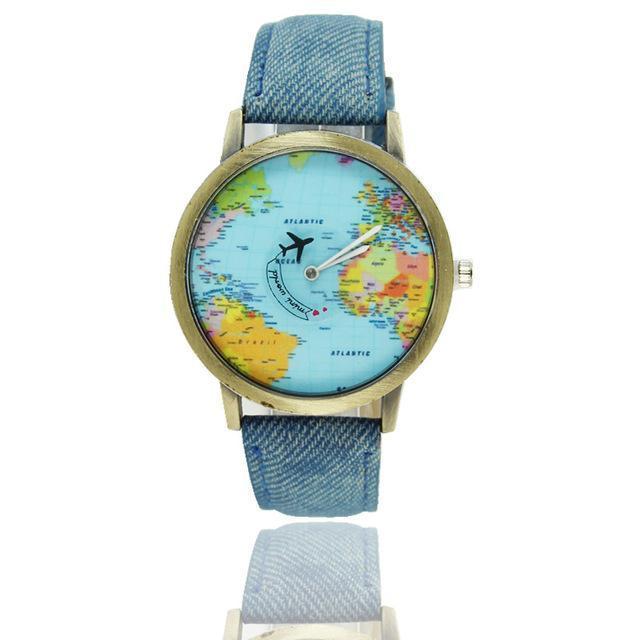 Vintage World Traveler Watch