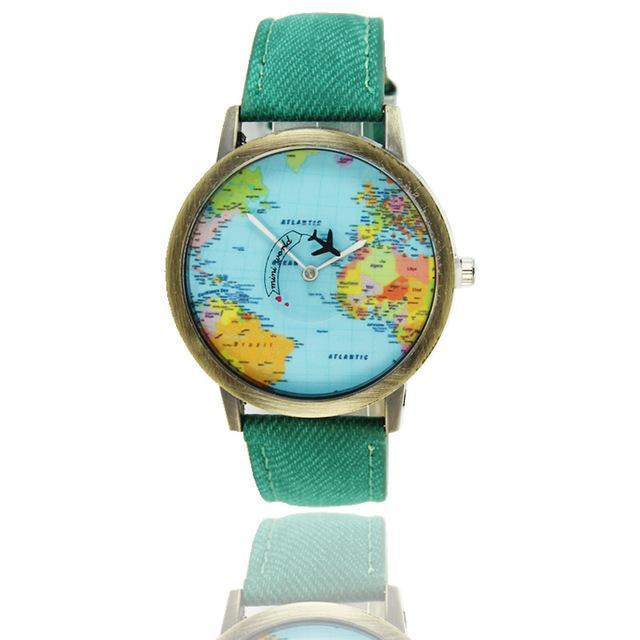 Vintage World Traveler Watch