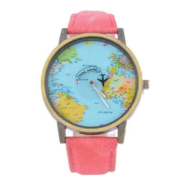 Vintage World Traveler Watch