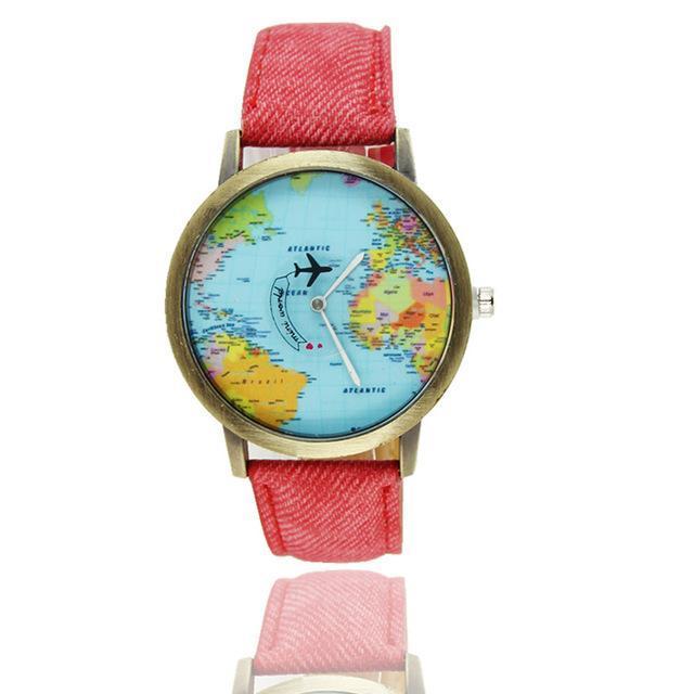 Vintage World Traveler Watch