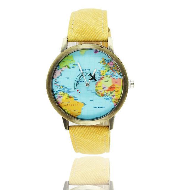 Vintage World Traveler Watch