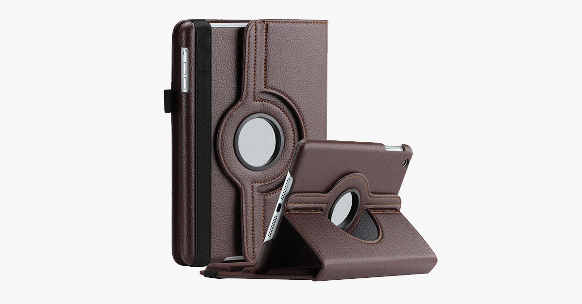 iPad Mini Rotating Leather Case