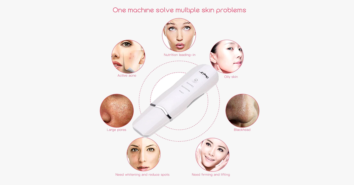 Ultrasonic Face Scrubber