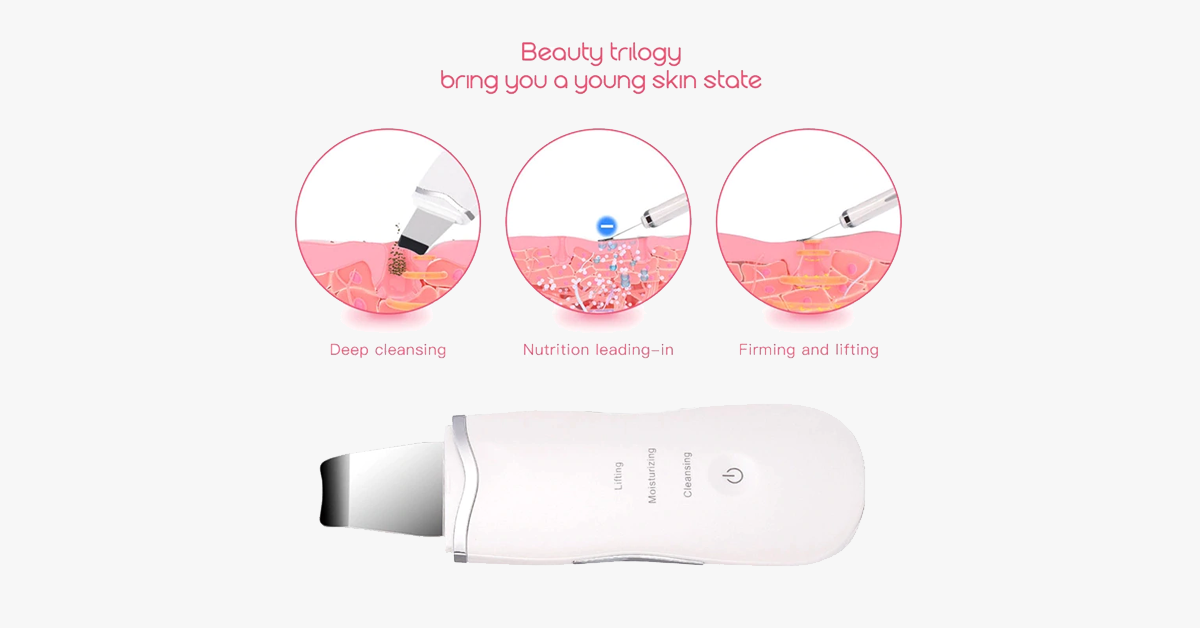 Ultrasonic Face Scrubber
