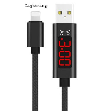 Unveil the Mystery of Charge & Sync  - USB Cable with LED Display