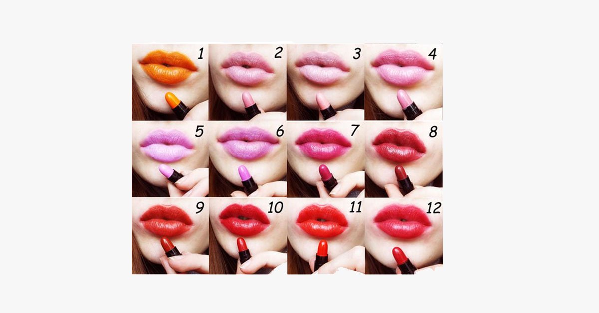 12 Color Lipstick Set – Gets You Ready for Any Occasion